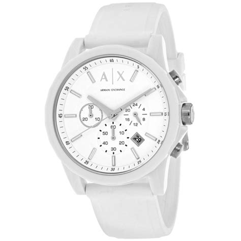 reloj armani exchange blanco
